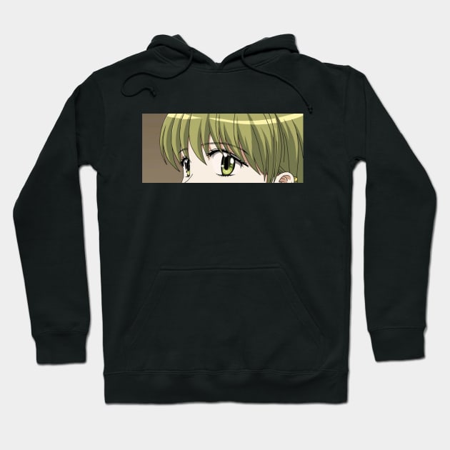 Anime Eyes - Olive Lewd Girl Hoodie by AnimeVision